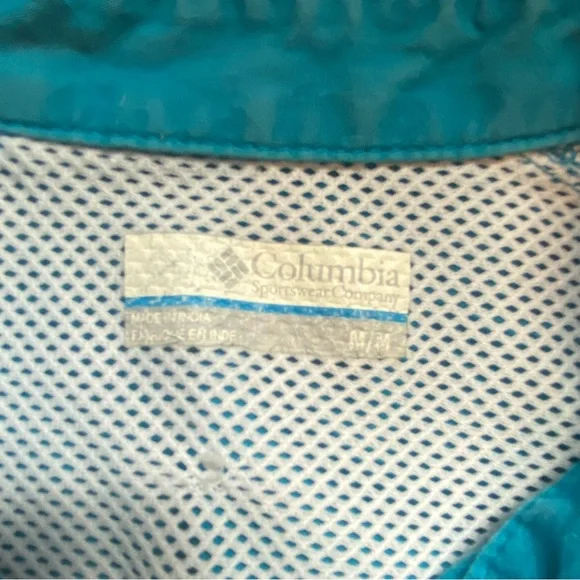 Columbia Blue Casual Button Down Shirt - Picture 5 of 16